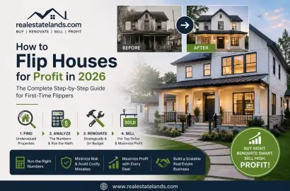 How to Flip Houses for Profit in 2026: The Complete Step-by-Step Guide for First-Time Flippers