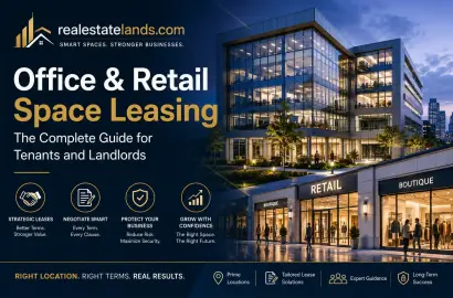 Office & Retail Space Leasing: The Complete Guide for Tenants and Landlords (2026)